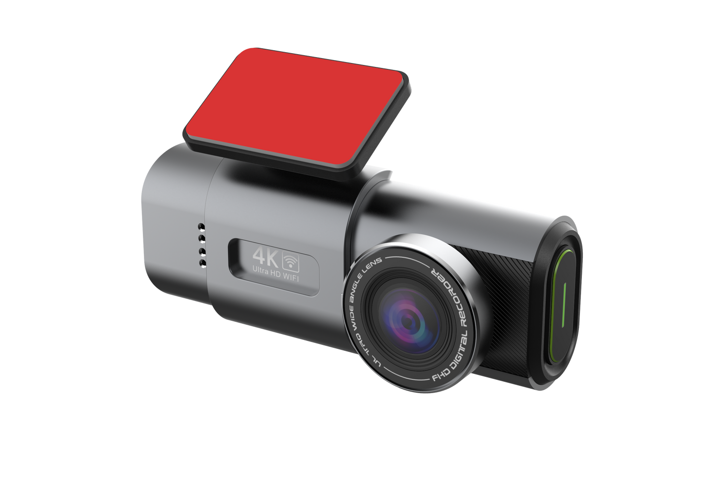 eCam Dual 4K Front Rear GPS Dash Cam WiFi And SD (APP INCLUDED)